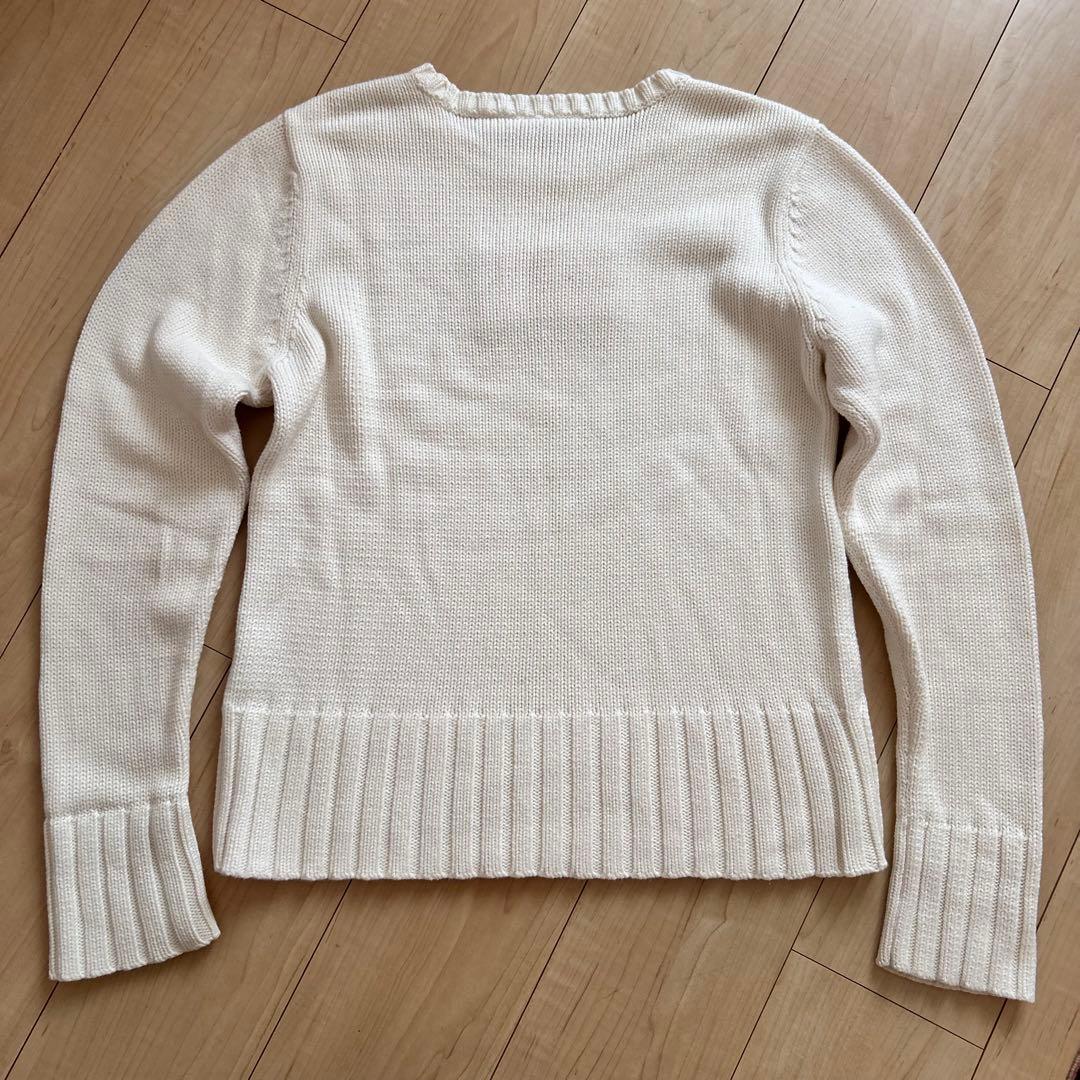 ラルフローレン　ポロジーンズ　星条旗　コットンセーター　アメリカンフラッグ