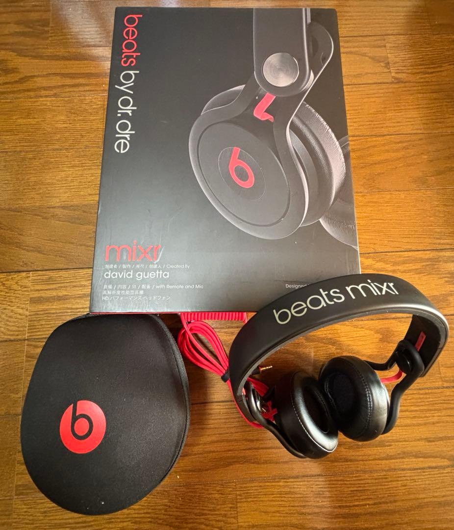 Beats by Dr. Dre Mixr ブラック/レッド