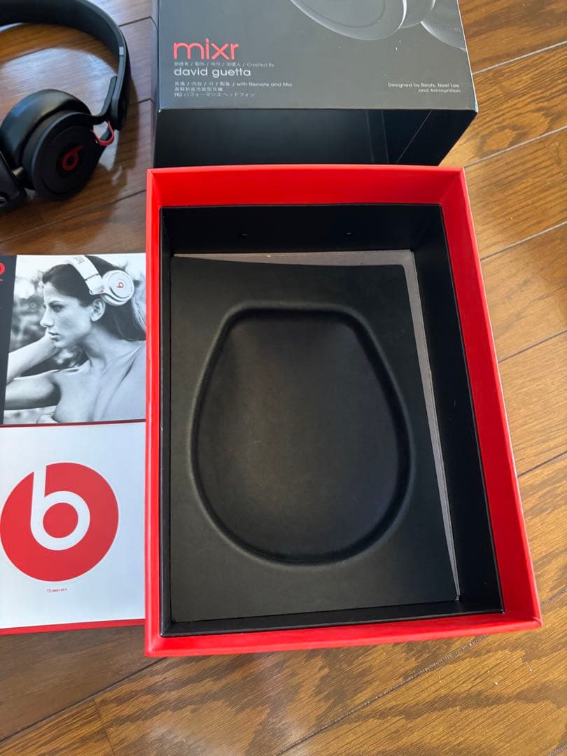 Beats by Dr. Dre Mixr ブラック/レッド