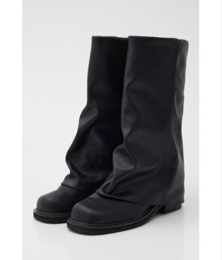 LAGUA GEM COVERED MIDDLE ブーツ　ブラック　M