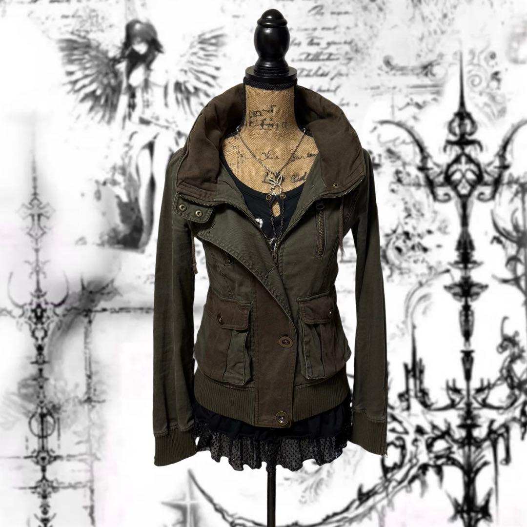 y2k 平成 00s❤︎グランジ ミリタリージャケット