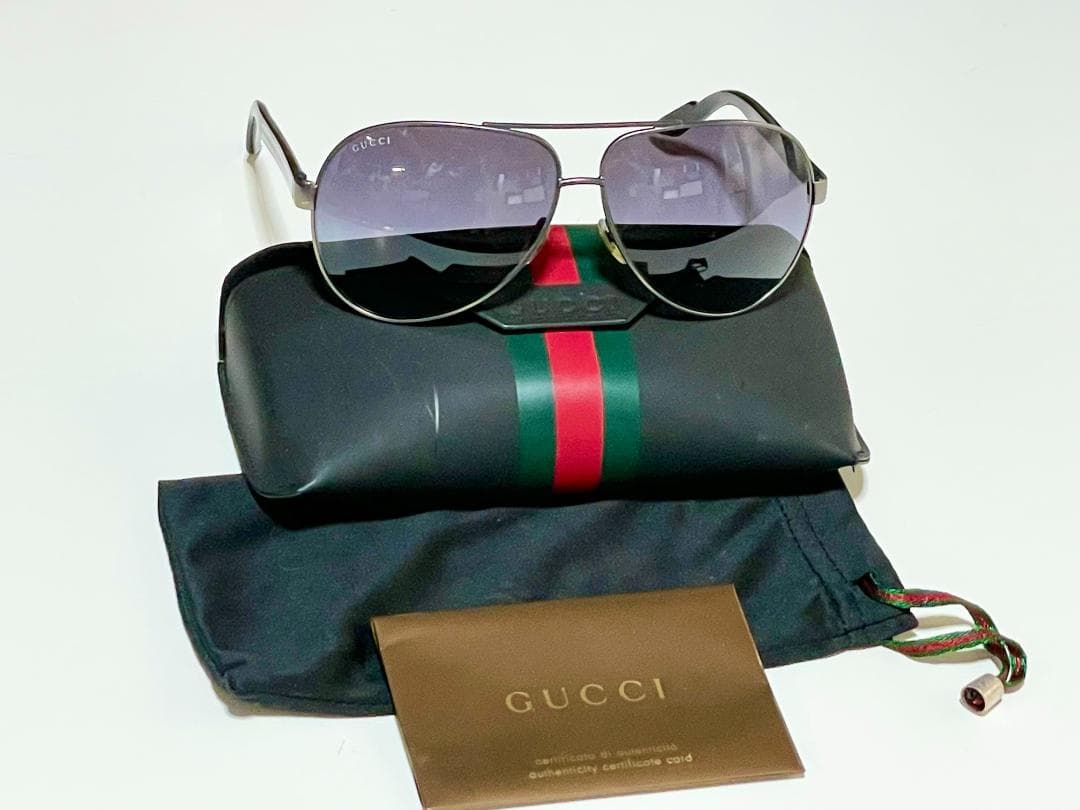 エ*ミ様 GUCCI サングラス ティアドロップ GG1951/S 63□11