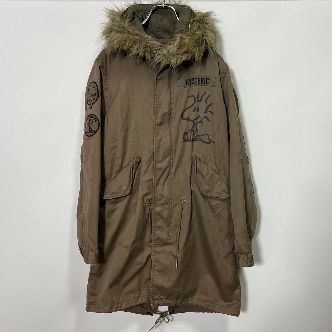 ヒステリックグラマー　ウッドストック　モッズパーカー　ライナー付
