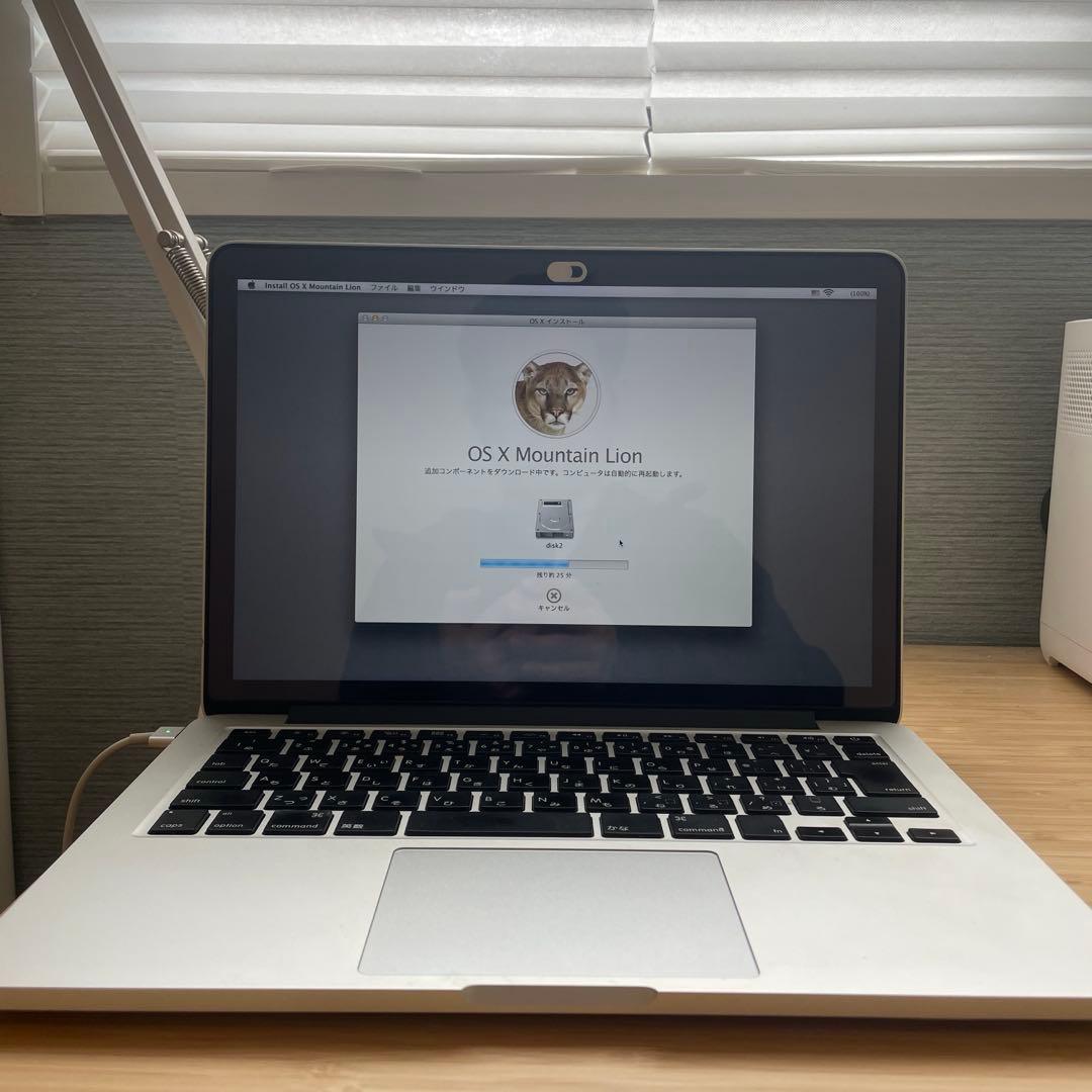 MacBook本体 MacBook Pro 13inch OS X Mountain Lion