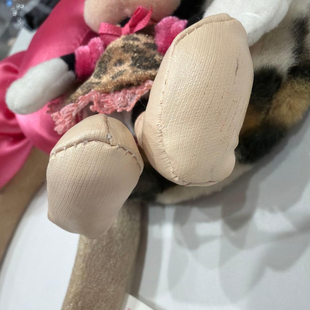 ディズニー　ミニーマウス ヒョウ柄 カチューシャ　レオパード　レア