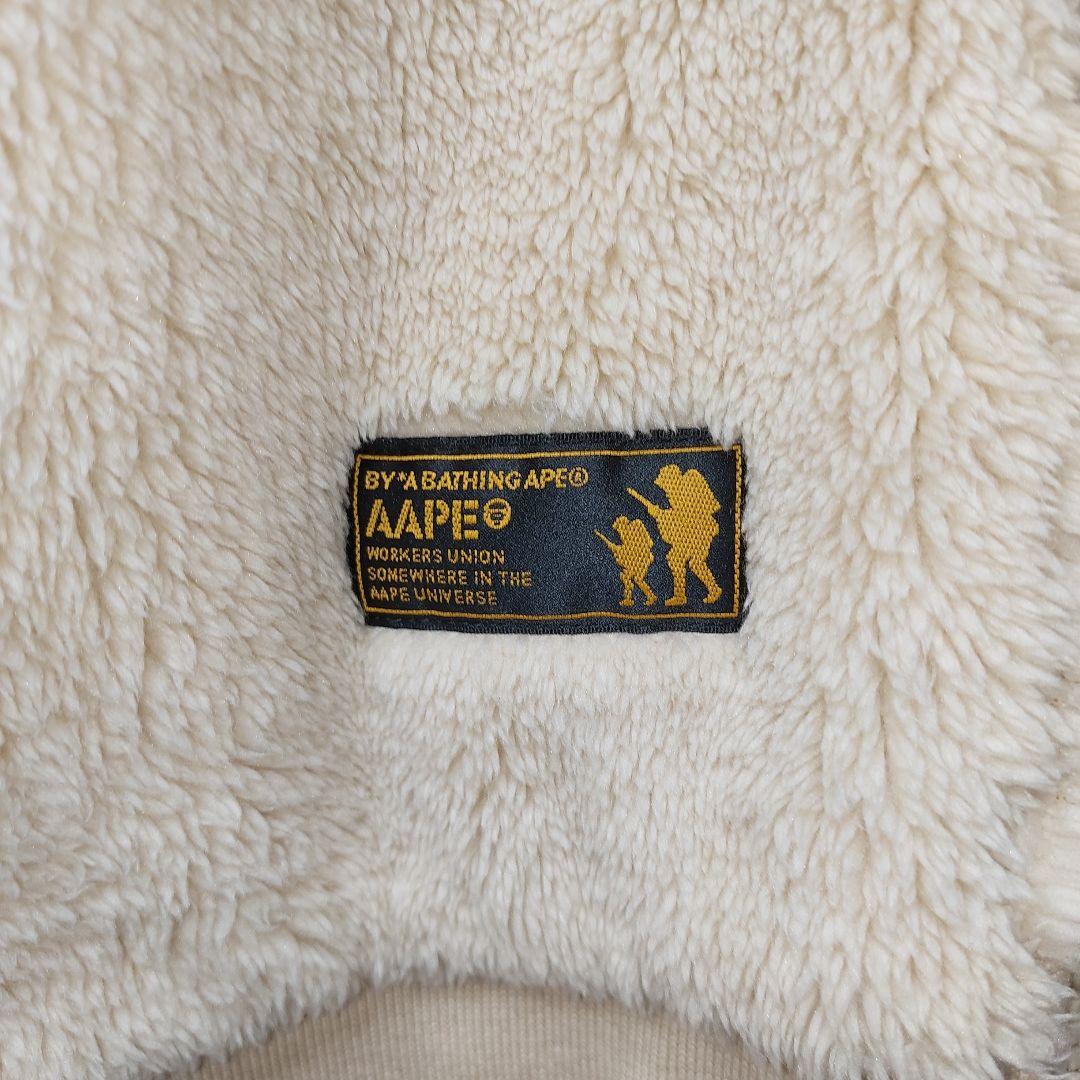 美品 Ape カモフラージュ マウンテンパーカー リバーシブル