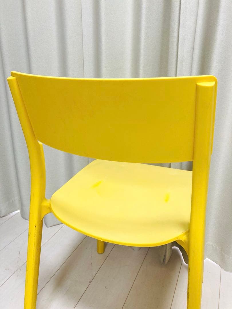 廃盤品　IKEA イケア　JANINGE ヤニンゲ　スタッキングチェア　2脚