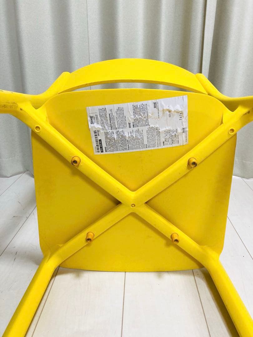 廃盤品　IKEA イケア　JANINGE ヤニンゲ　スタッキングチェア　2脚