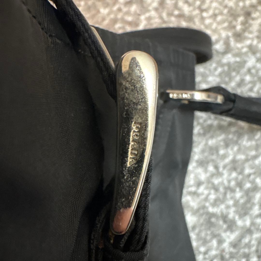 PRADA ブラックナイロントートバッグ　ビジネス