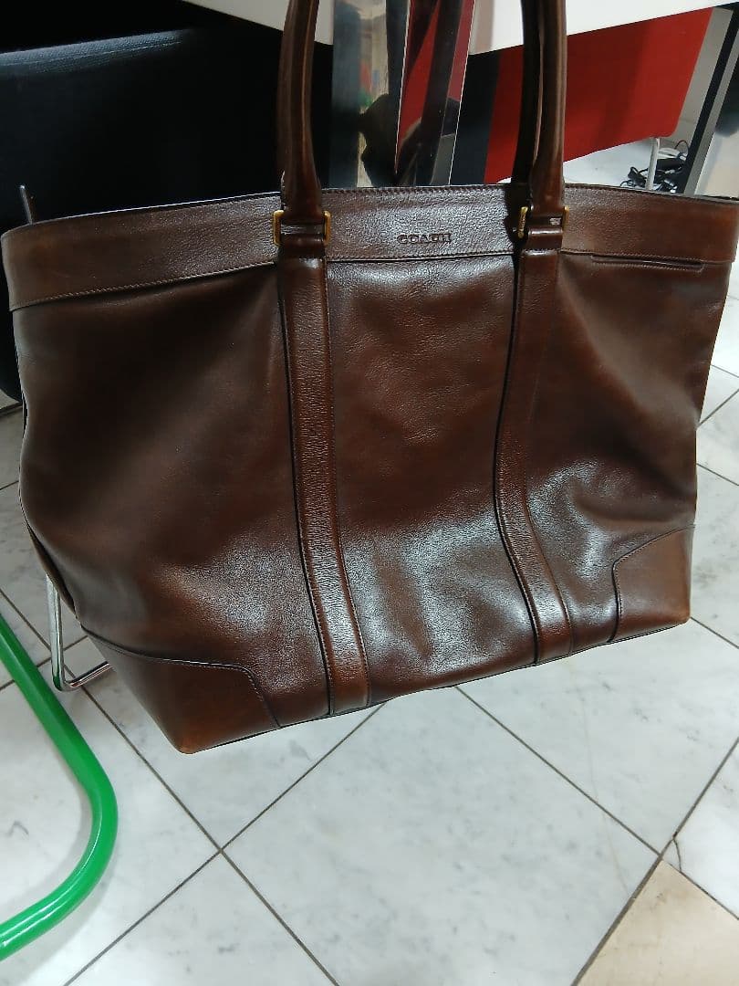 シ*ハ様 COACH　ウィークエンドトート　ダークブラウン　70487