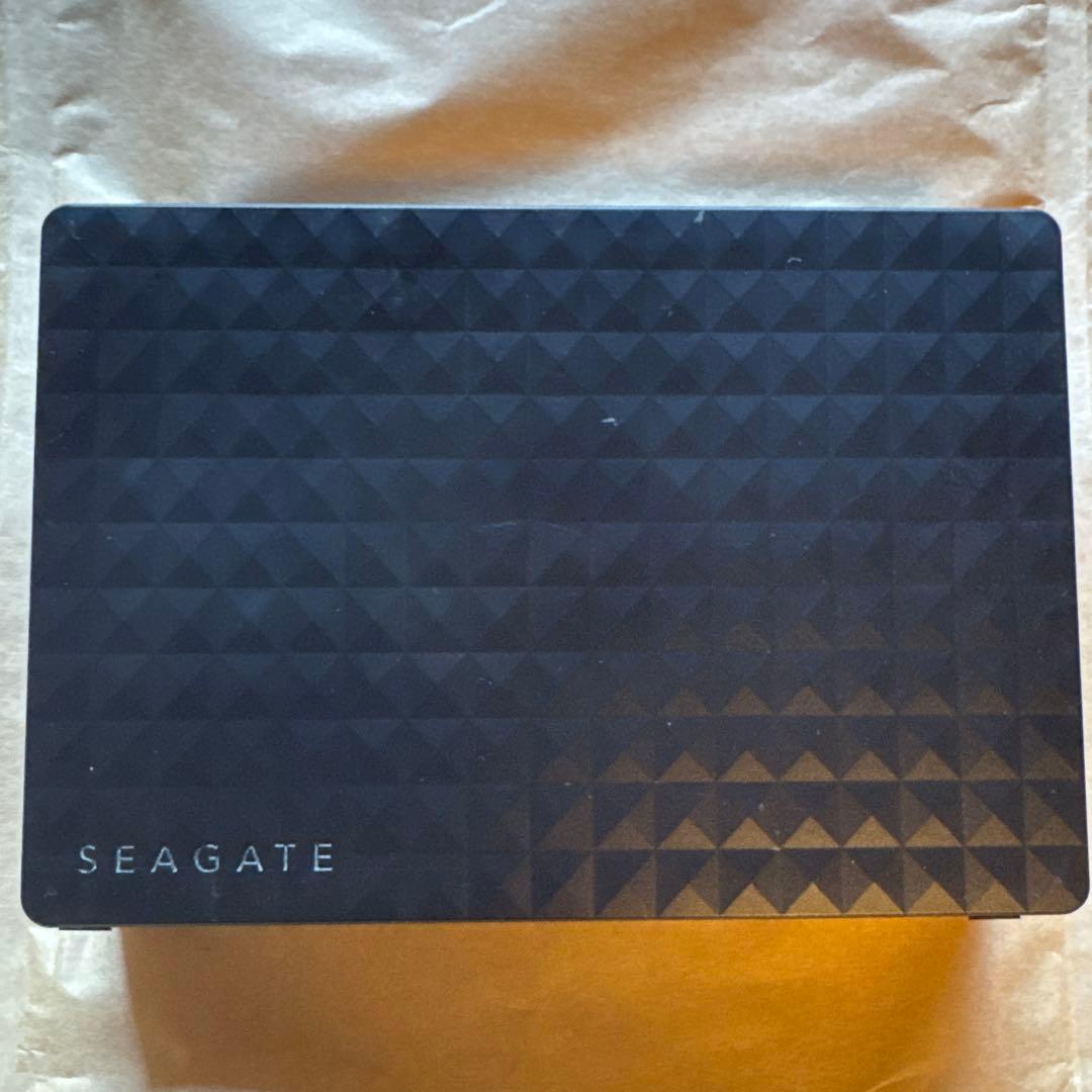 【初期化、動作確認済み】Seagate 大容量6TB 外付けHDD 黒