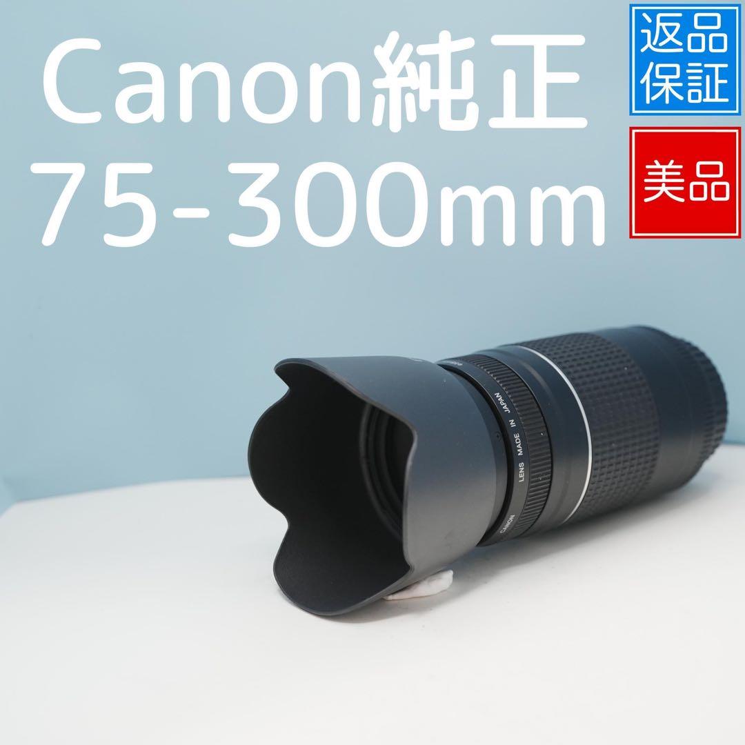 Canon純正 75-300mm 望遠レンズ 美品 a4526
