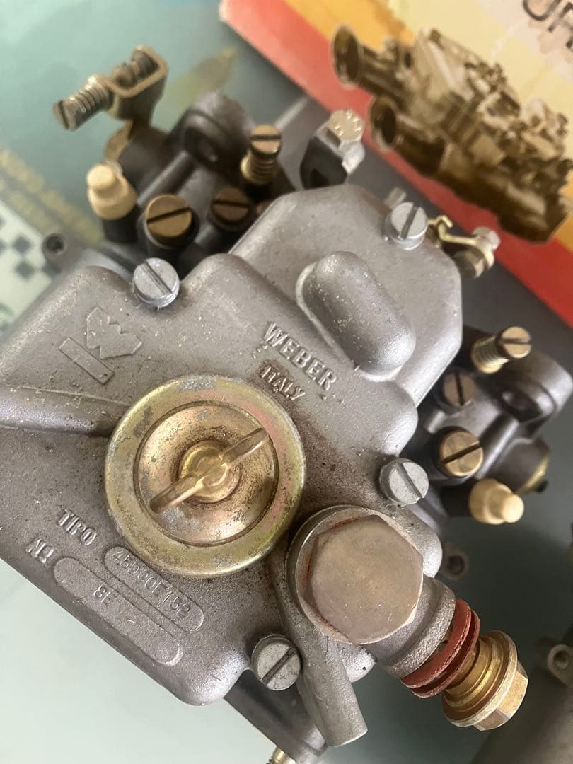 専用品WEBERウエーバー45DCOEイタリア製キャブレター対策後ビンテージ