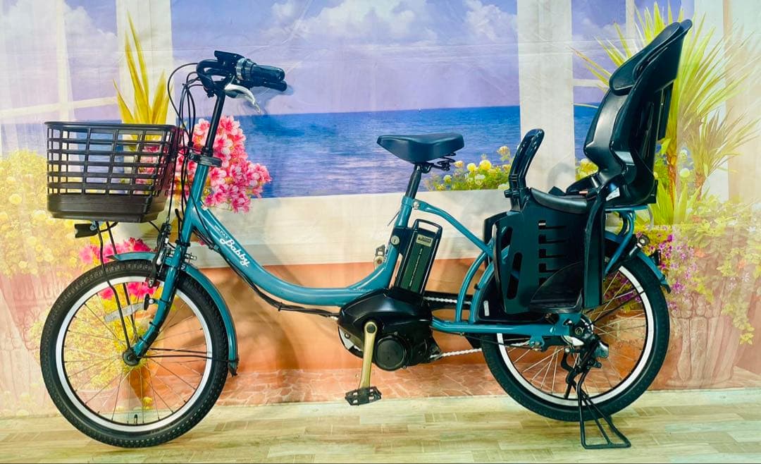 人気モデル！パスバビー⭐️ヤマハ子供乗せ電動アシスト自転車Y3099