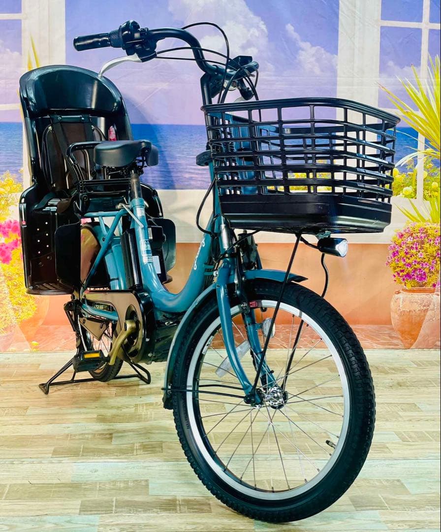 人気モデル！パスバビー⭐️ヤマハ子供乗せ電動アシスト自転車Y3099