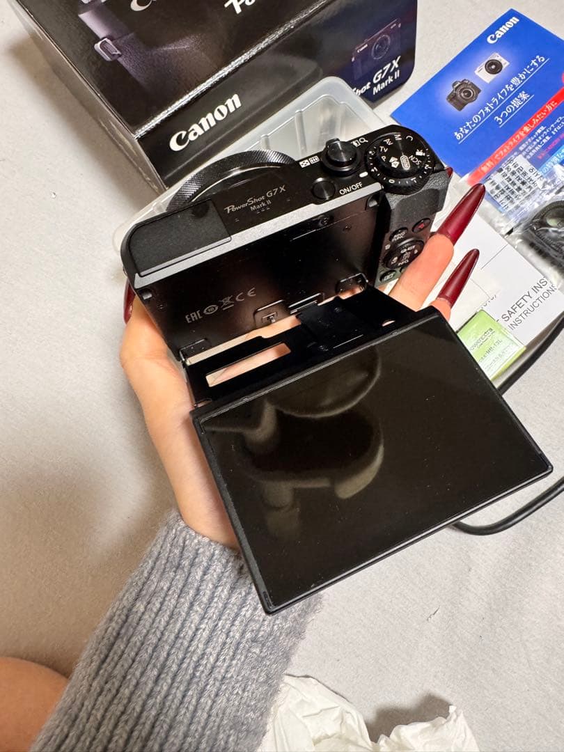 【ほぼ新品】Canon PowerShot G7 X Mark II 本体