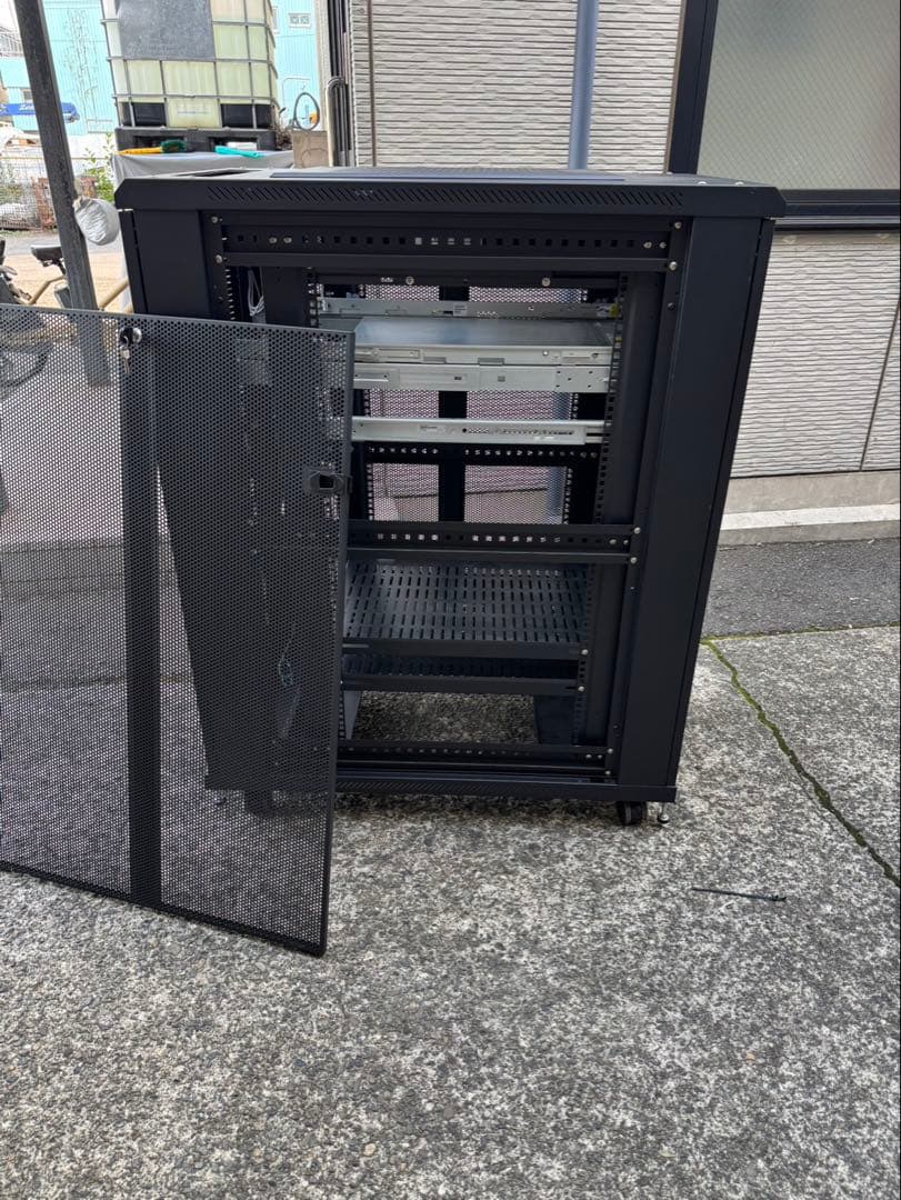 【専用】サーバーラック 100-SV002 19インチ 24U