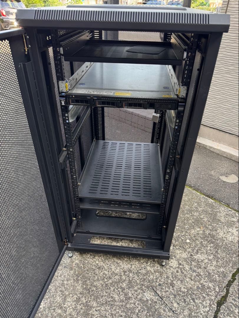 【専用】サーバーラック 100-SV002 19インチ 24U