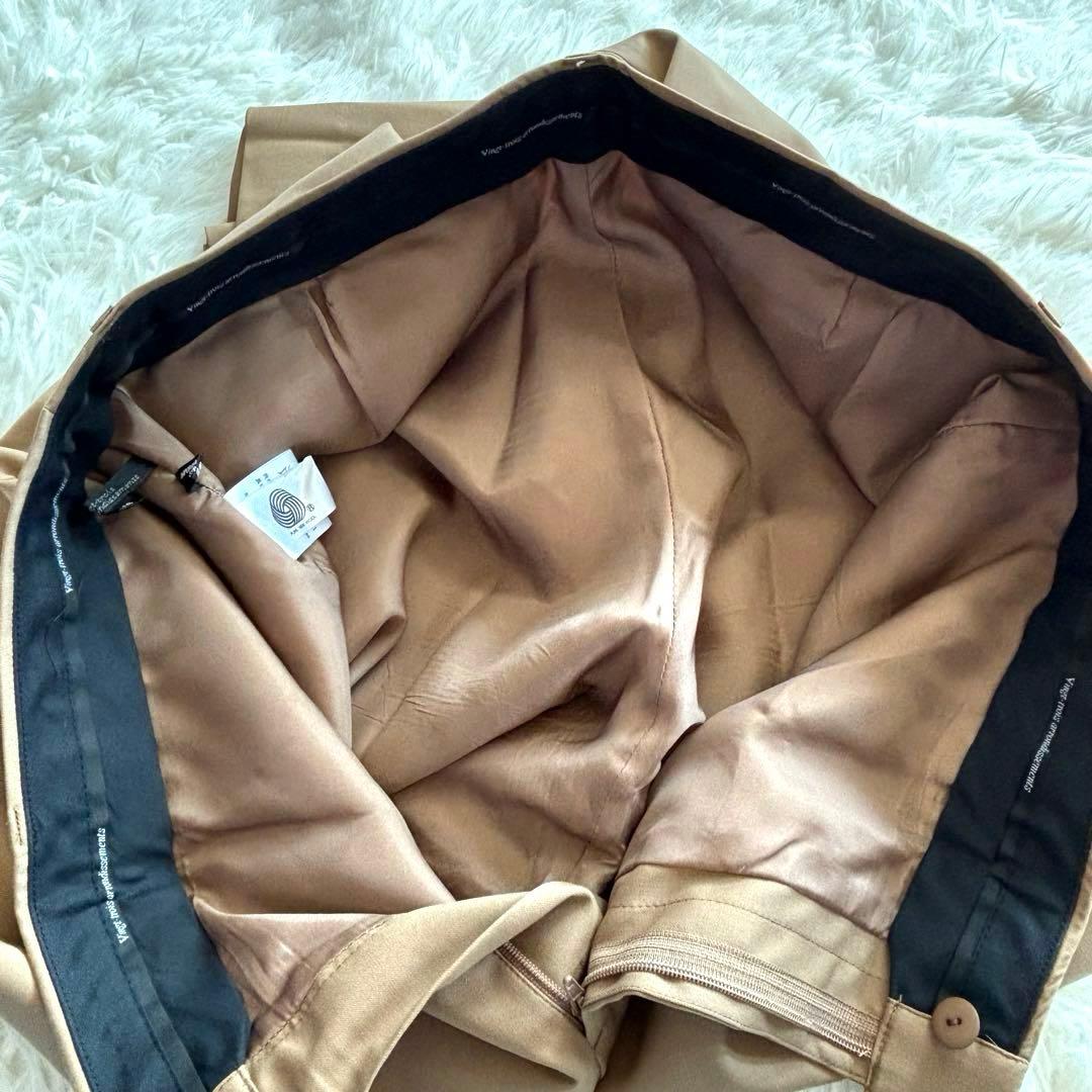 【極美品‼︎ 】23区 パンツスーツセットアップ 大きいサイズ19号相当 ベージュ