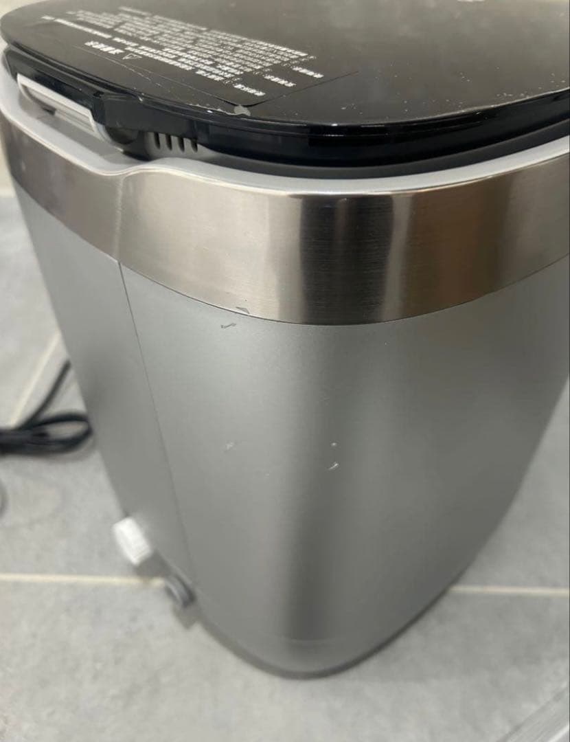 SUANGLNG シルバー ドラム式洗濯機本体