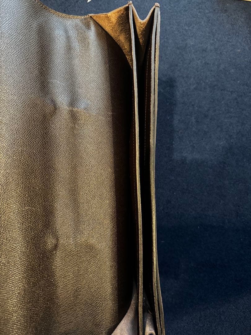 CELLERINI チェレリーニ　レザー ブリーフケース ブラウン