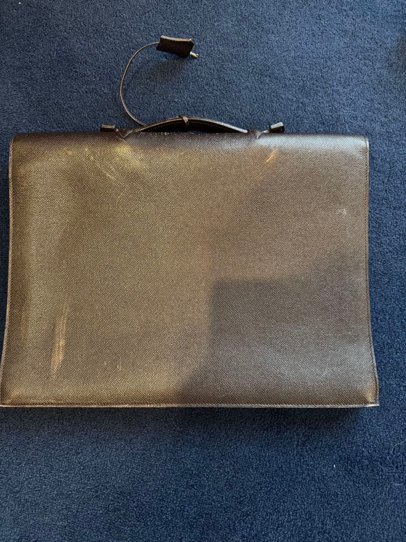 CELLERINI チェレリーニ　レザー ブリーフケース ブラウン