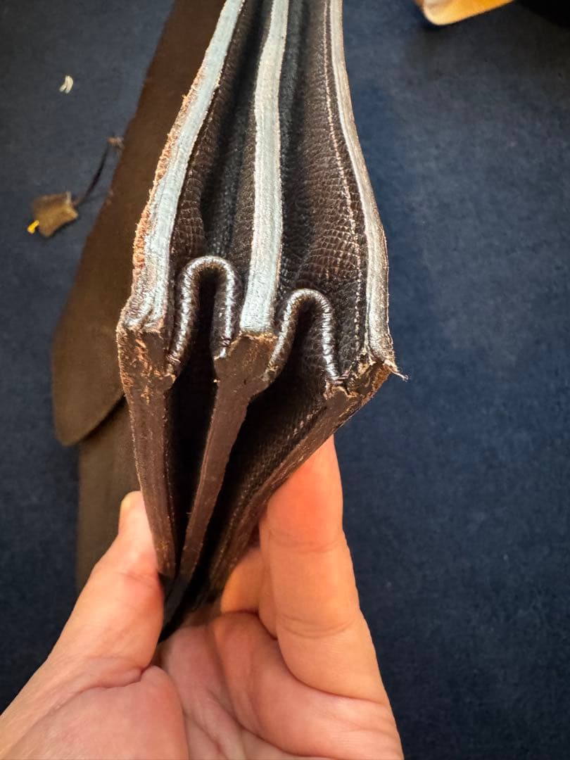 CELLERINI チェレリーニ　レザー ブリーフケース ブラウン