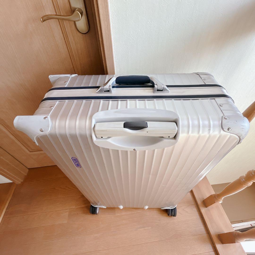 廃盤 RIMOWA リモワ トパーズ アルミ 104L 4輪 スーツ キャリー