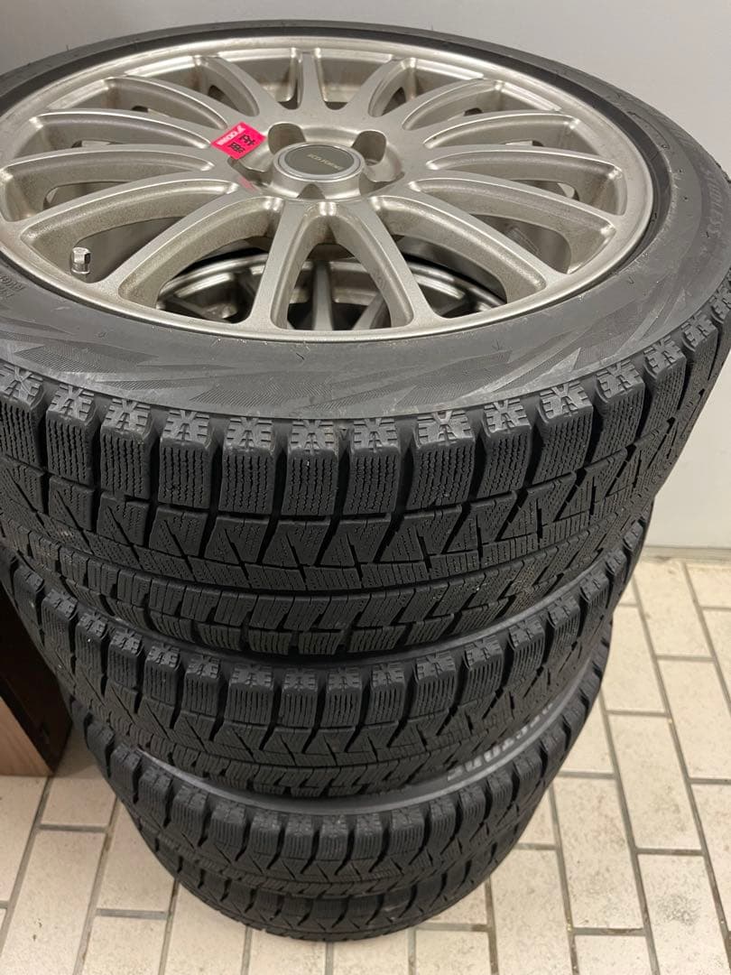 「ドマキ」様　スタッドレスタイヤ&ホイール 4本215/45R17 87Q エコ