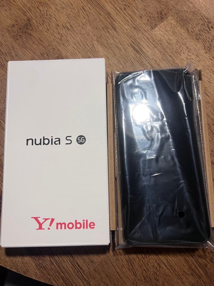 【新品・未使用】nubia S 5G A403ZT ブラックSIMフリー