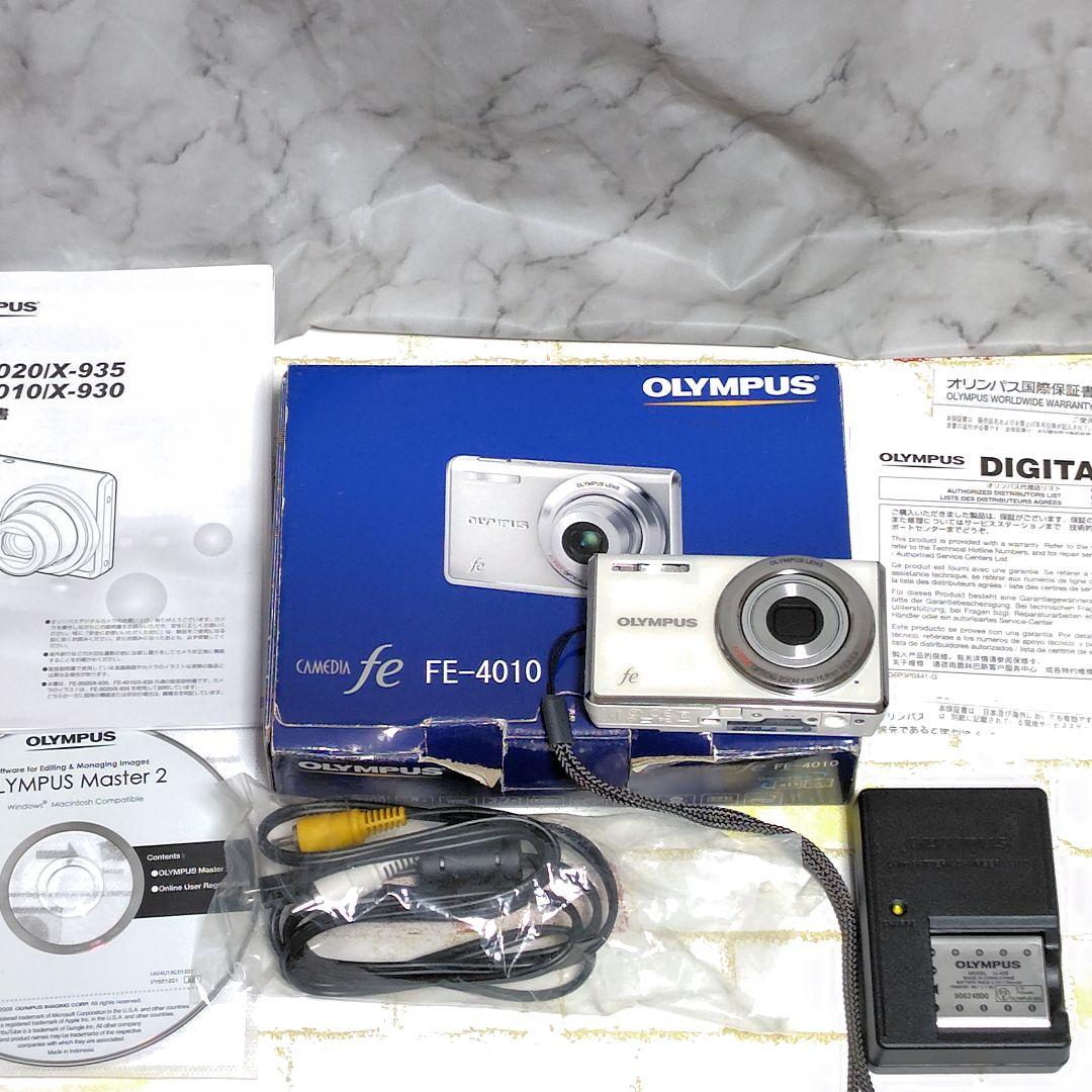 【美品】　OLYMPUS オリンパス FE-4010 デジタルカメラ　コンデジ