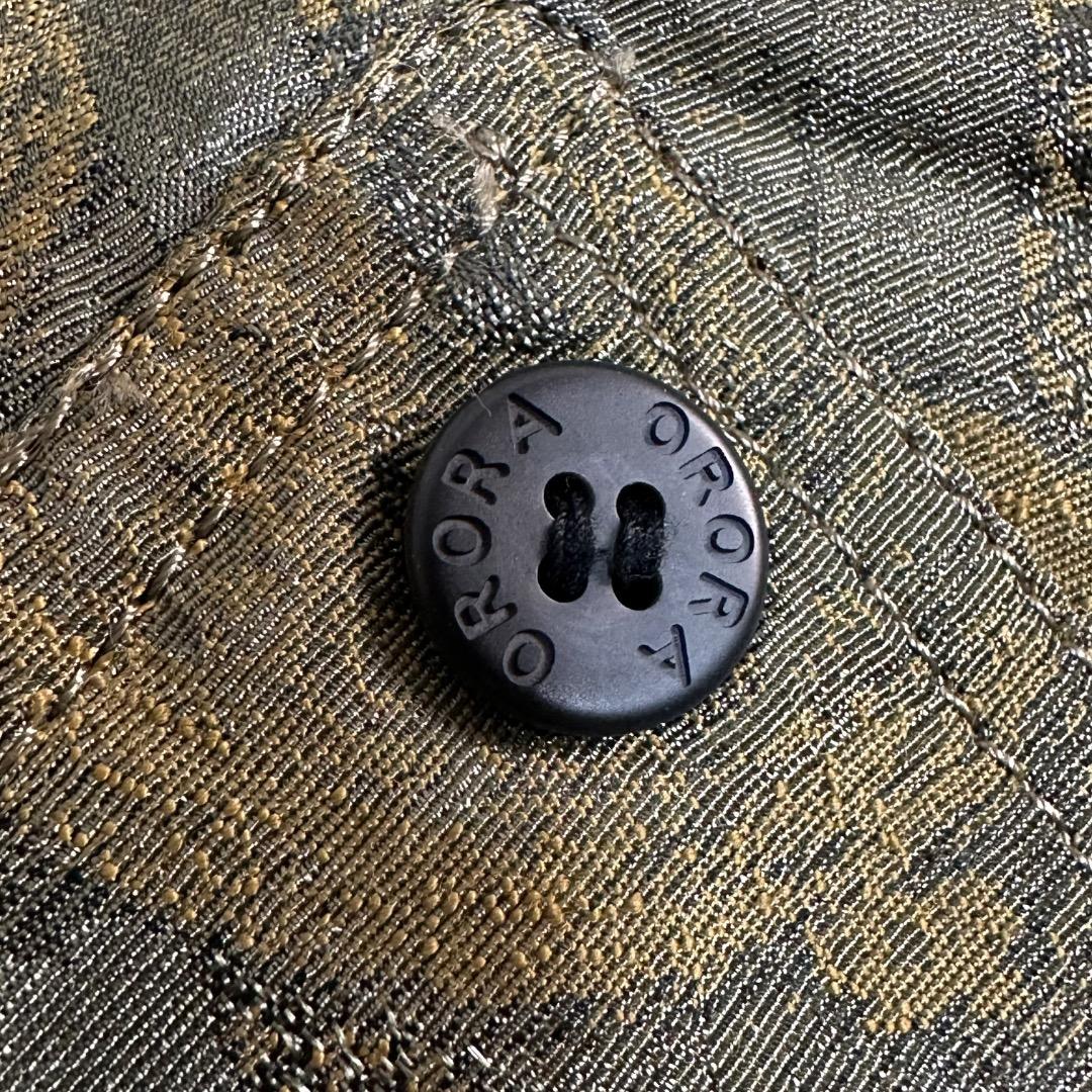 希少【VINTAGE】80s 90s 総柄 ジャガードデザイン ダブルジャケット