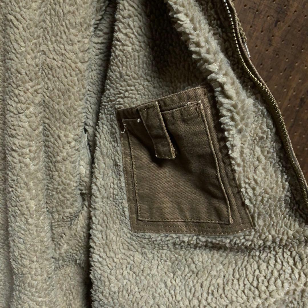 C.E. SCHMIDT シュミット 茶 ダックジャケット 裏ボア　 dwj05