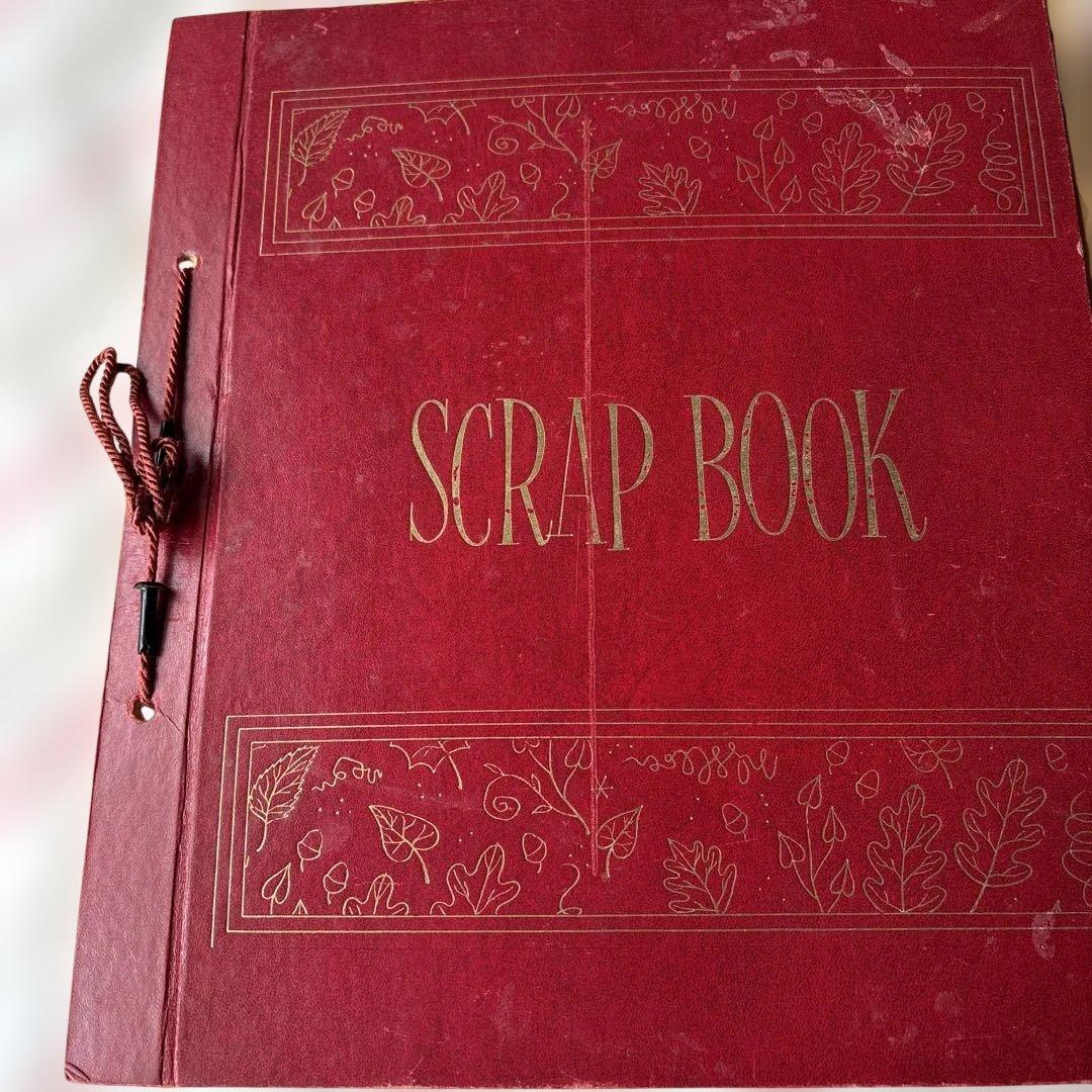 アメリカ　スクラップブック　ジャンクジャーナルレトロな紙もの　1960〜70年代