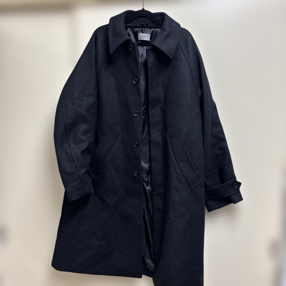 新品未着用タグ付きコート　ブラック　CONZ