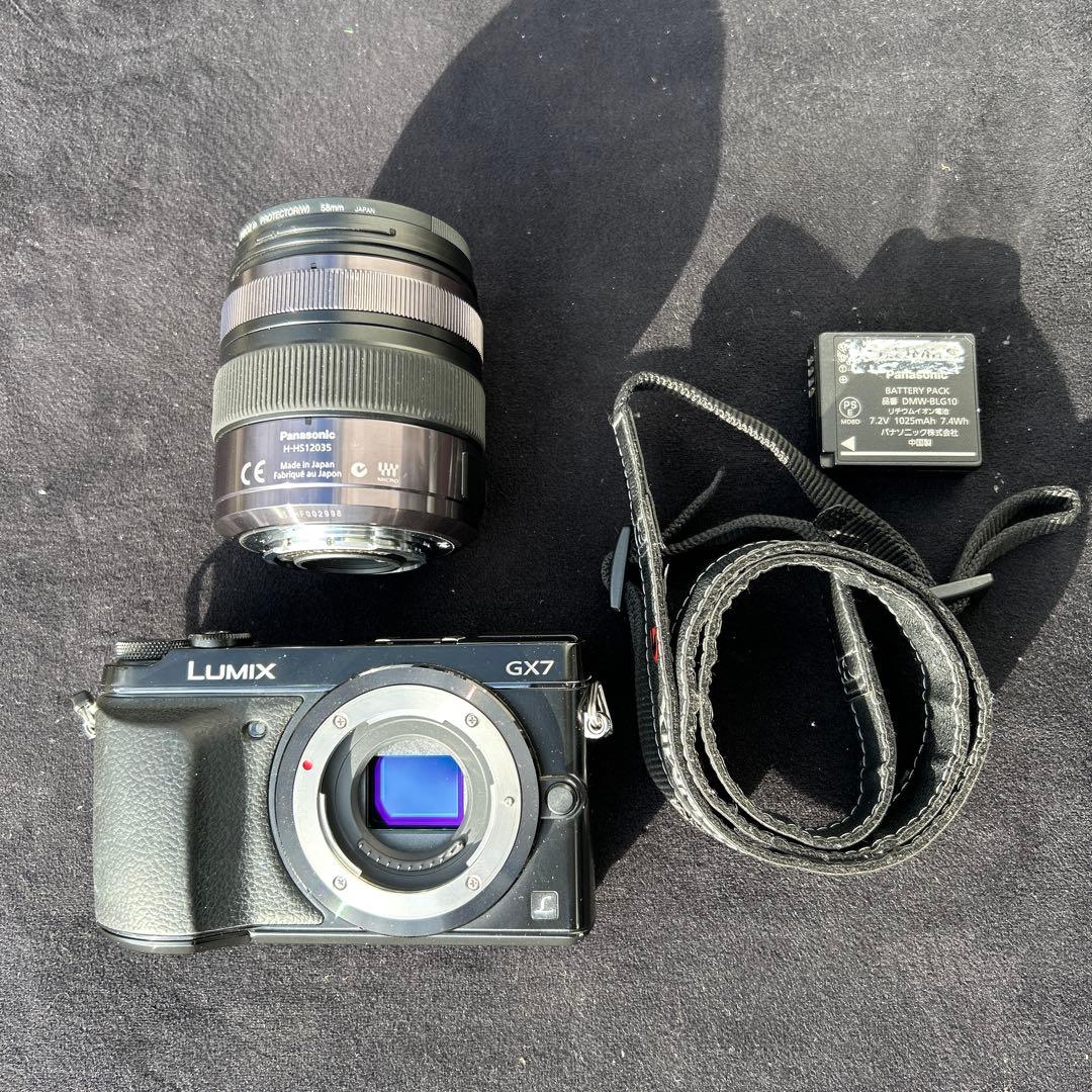 パナソニックGX7とLUMIX G h-hs12035