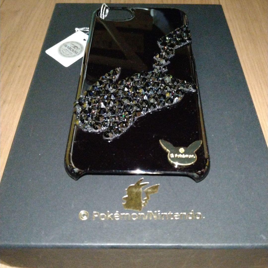 渋谷ポケモンセンター限定スワロフスキー　本革マルチスマホカバーピカチュウ