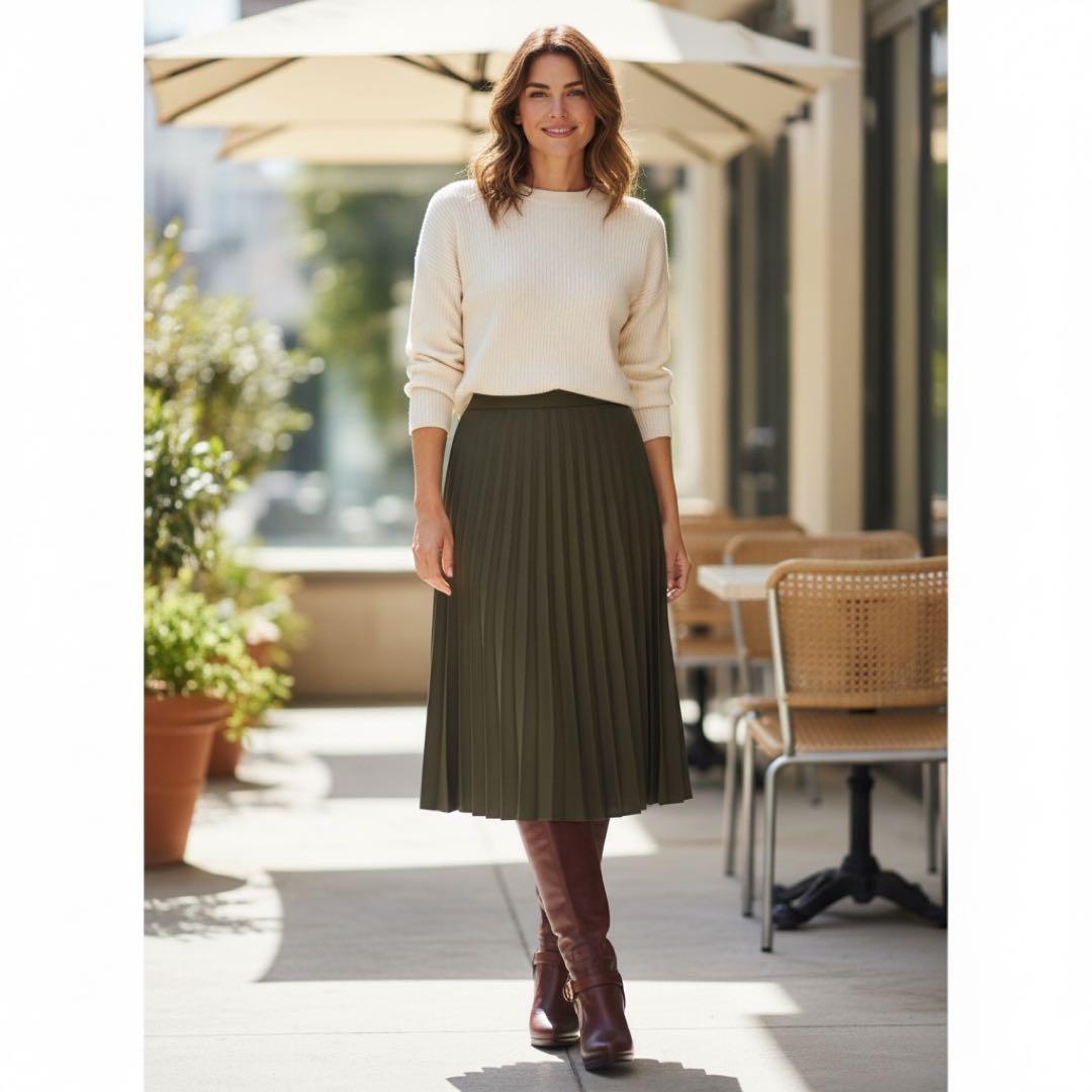 PRADA プラダ 4wayロングブーツ ブラウンレザー ベルトチャーム 21