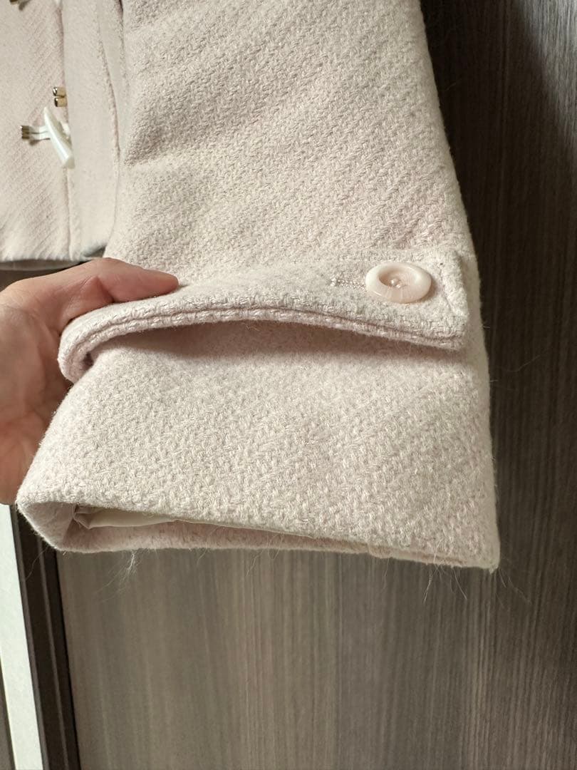 JILL by JILL STUART フェイクファー付ショートダッフルコート