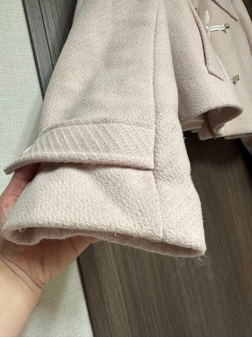 JILL by JILL STUART フェイクファー付ショートダッフルコート