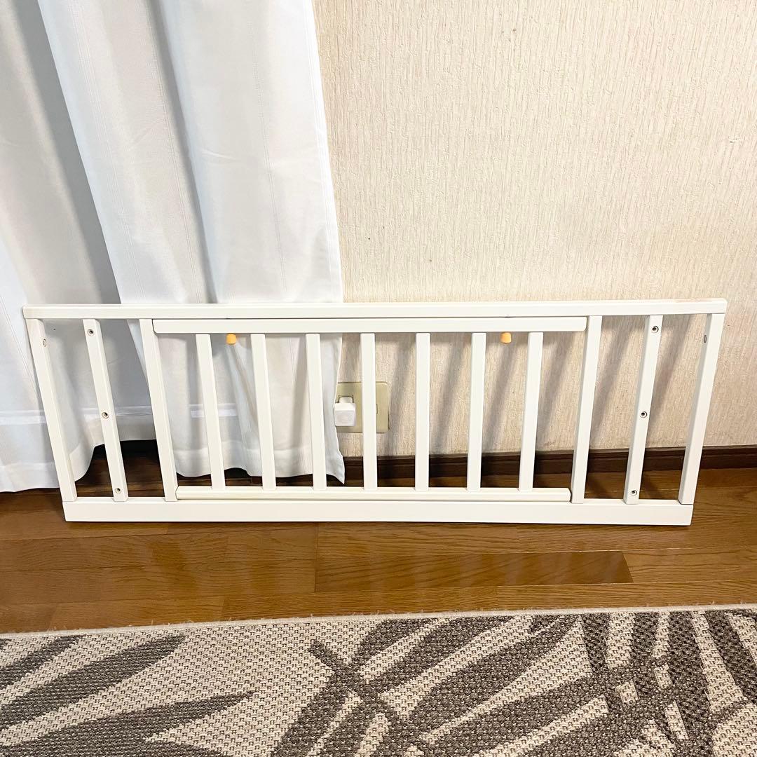 【美品】KATOJI ベビーベッド タチベッド ハイタイプ ホワイト