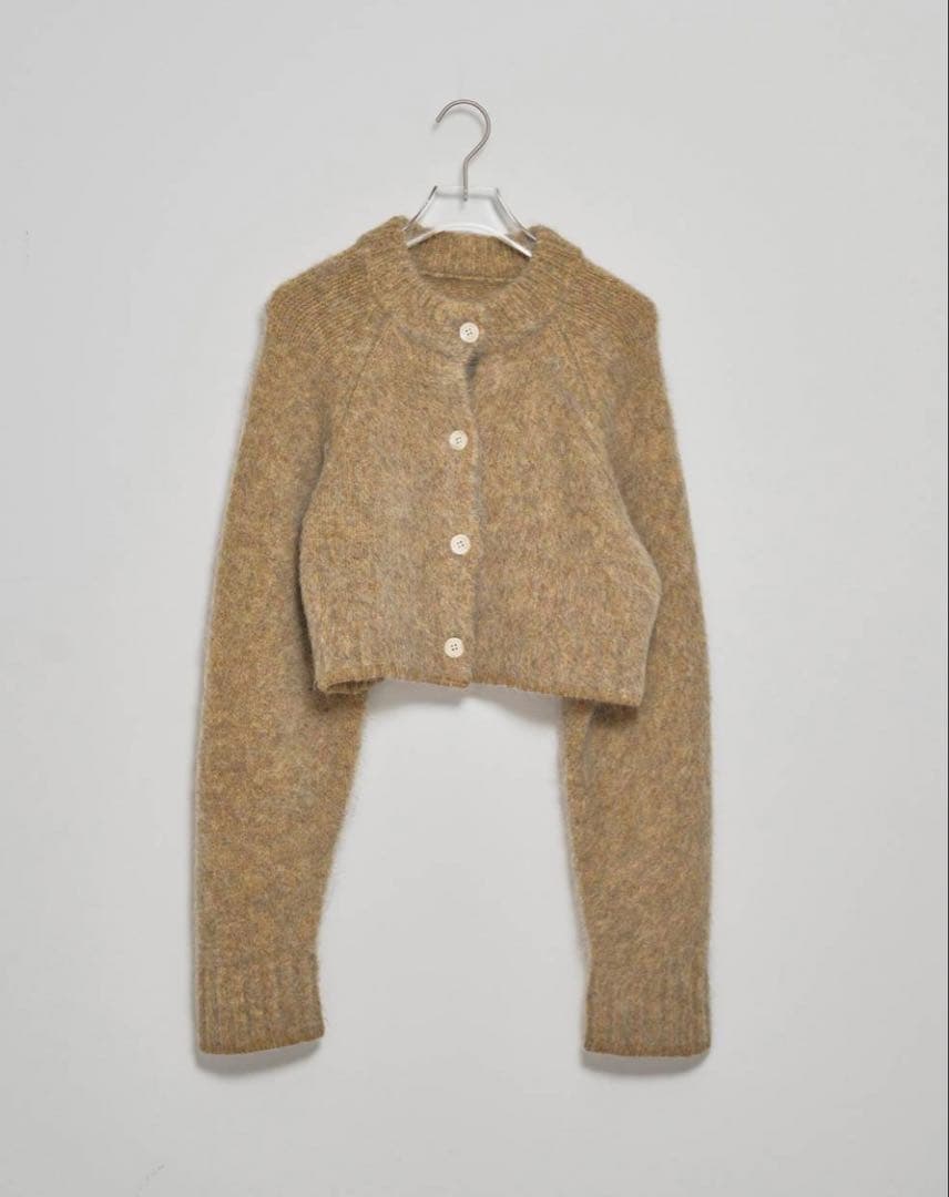 トップス Brushed Knit Cardigan