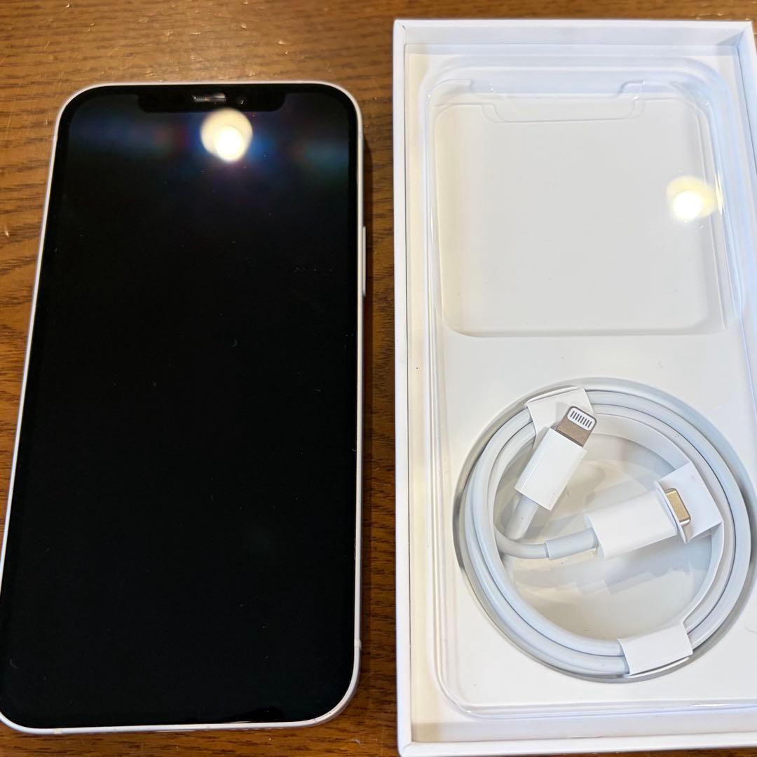 iPhone 12 ホワイト 本体 64GB 箱付き