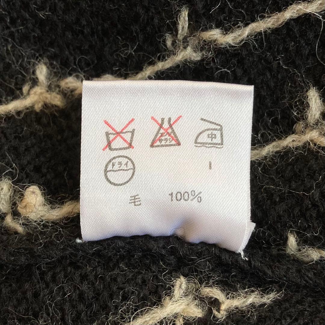 ラルフローレン ノルディック フェアアイル タートルネック ニット M 黒