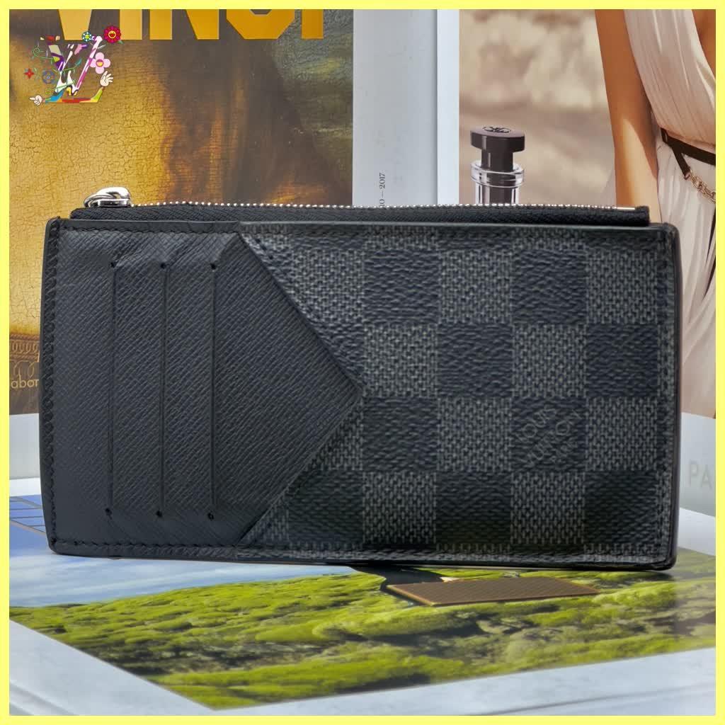 極上品 ルイヴィトン ダミエグラフィット カード・ホルダー ケース