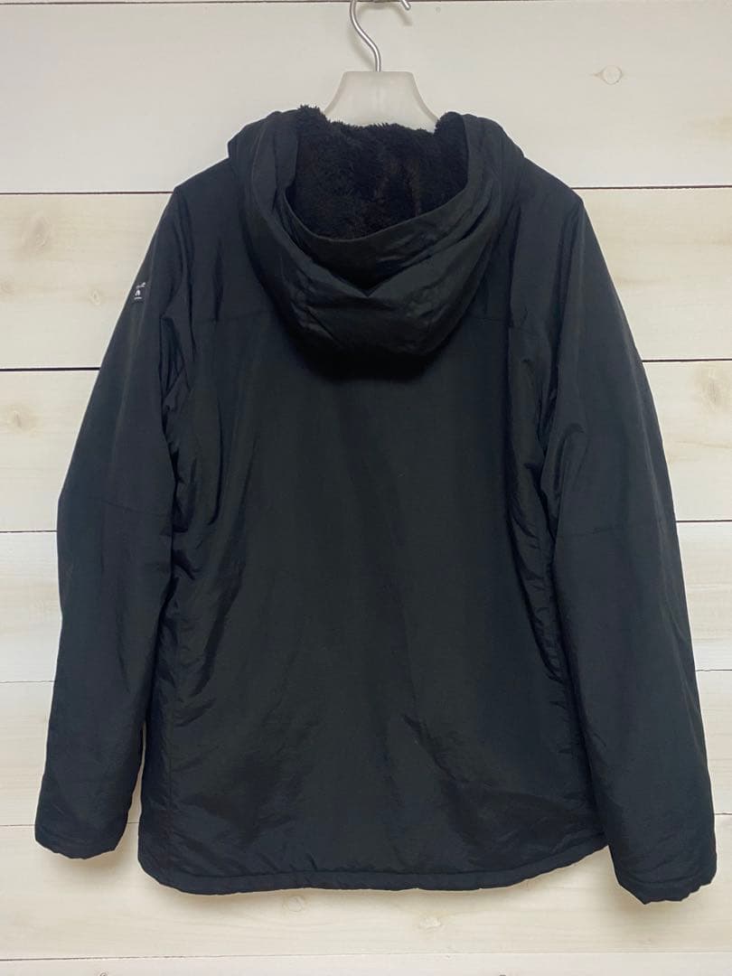 パ*チ様 ボア裏地付きブラックマウンテンパーカー　paty.rmc