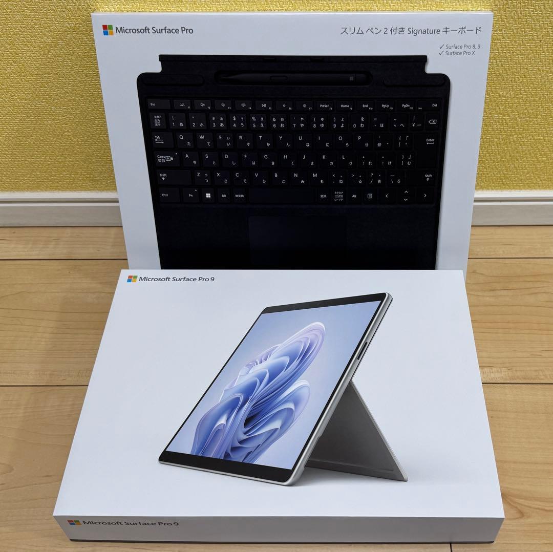 【美品未使用品】 Surface Pro9 16G／256G Office