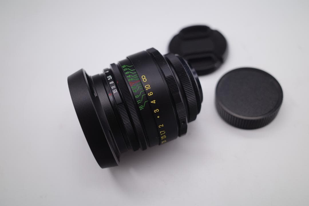 73 デッドストック　ぐるぐるボケレンズ　ヘリオス　44-2　M42