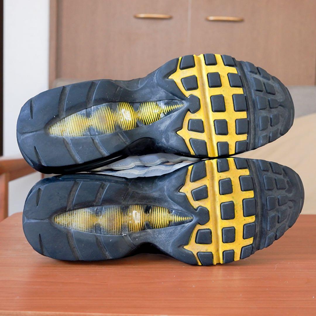 Nike Air Max 95 Essential 27.0 イエロー グレー