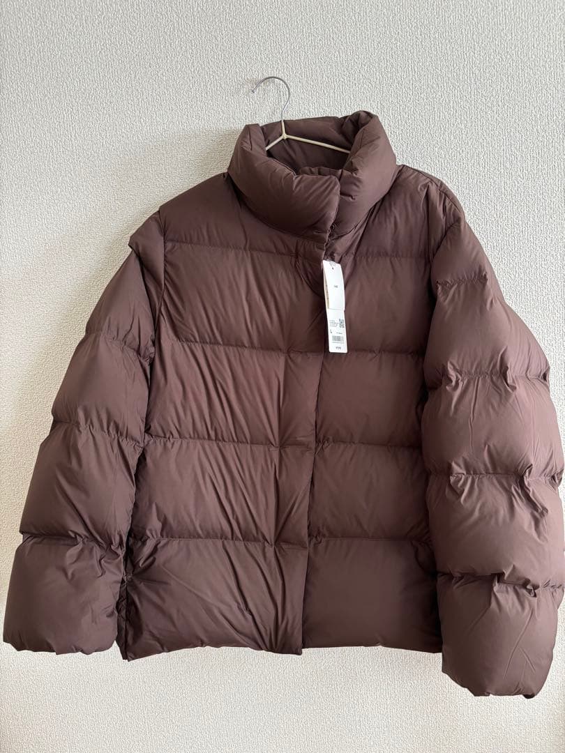 N*読様 ユニクロ　パウダーソフトダウンジャケット
